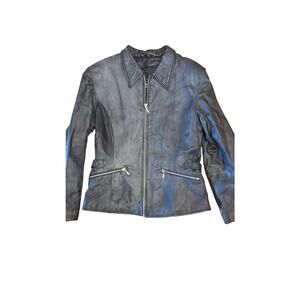 Wilson's Leather Women’s Leather Jacket Size Medium Zip